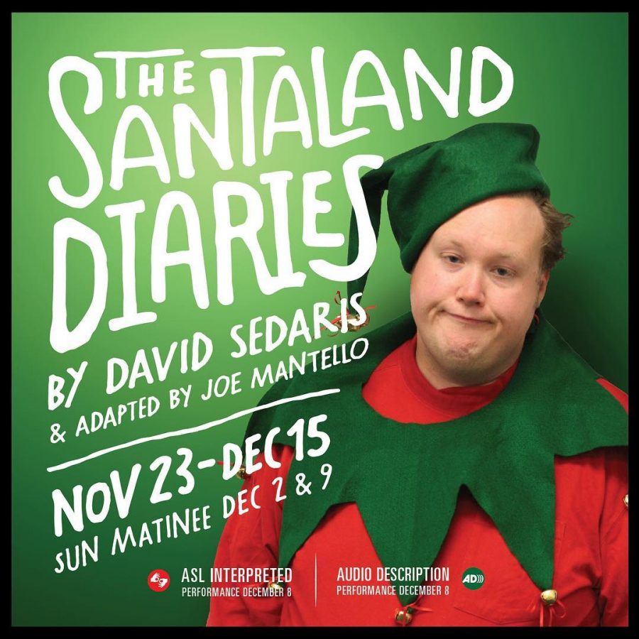 Theatre B in Moorhead presents Santaland Diaries