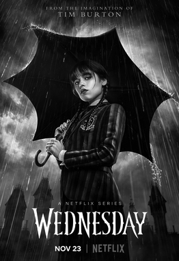 Netflix’s new hit “Wednesday”
premiered Nov. 23. © Netflix