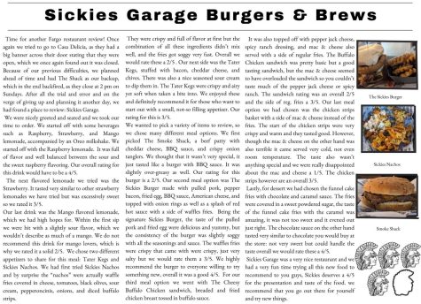 Restaurant Review: Sickies Garage