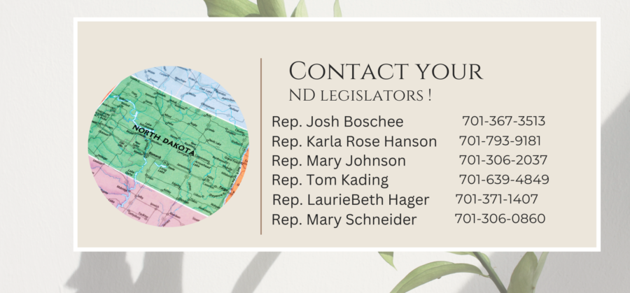 Get in contact with your local legislators!