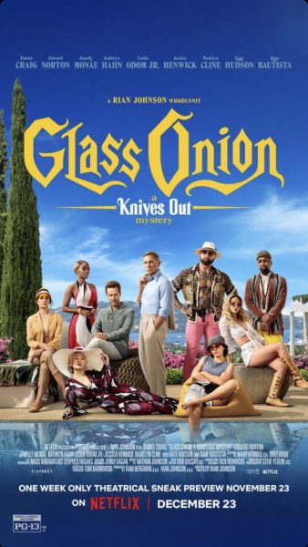 Glass Onion is the second Knives Out Mystery movie