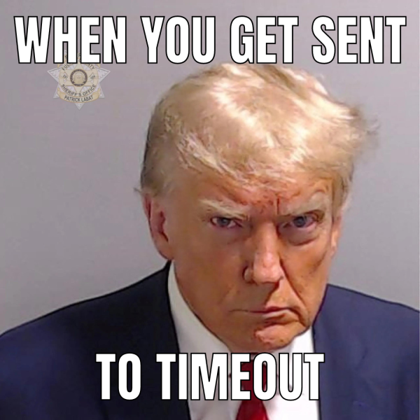 The mugshot is soo funny, I couldnt resist making a meme of it.
