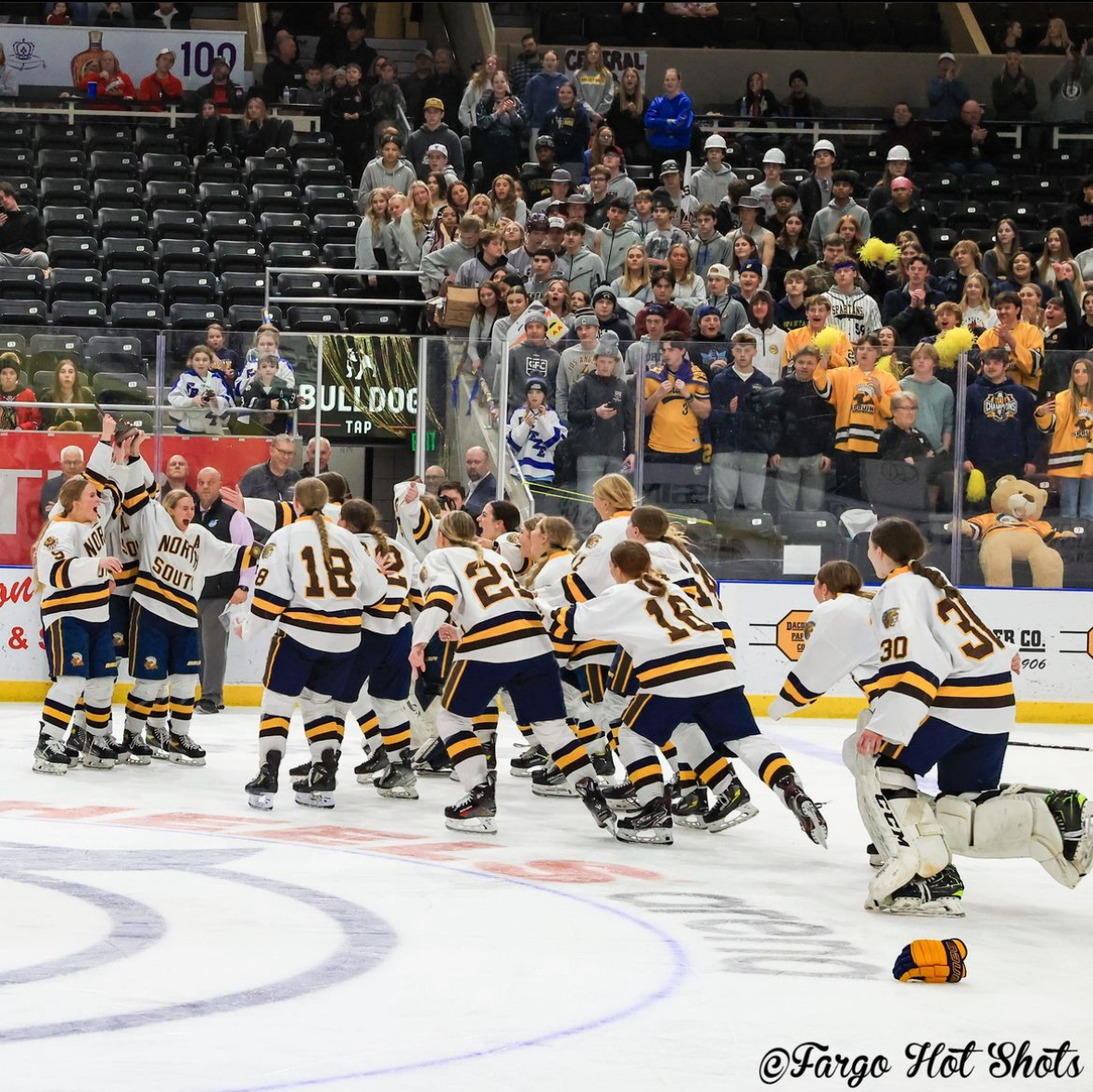 Girls Hockey 3-peat at State