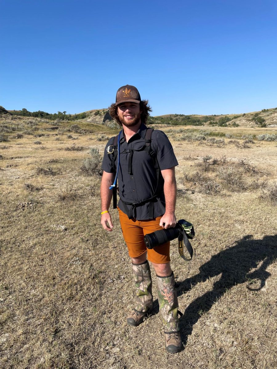 Hocchalter visits the badlands of
Theodore Roosvelt National Park
frequently to photograph the wild
horses found in the park.