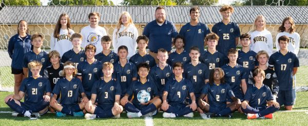 2025 season's boys varsity soccer team