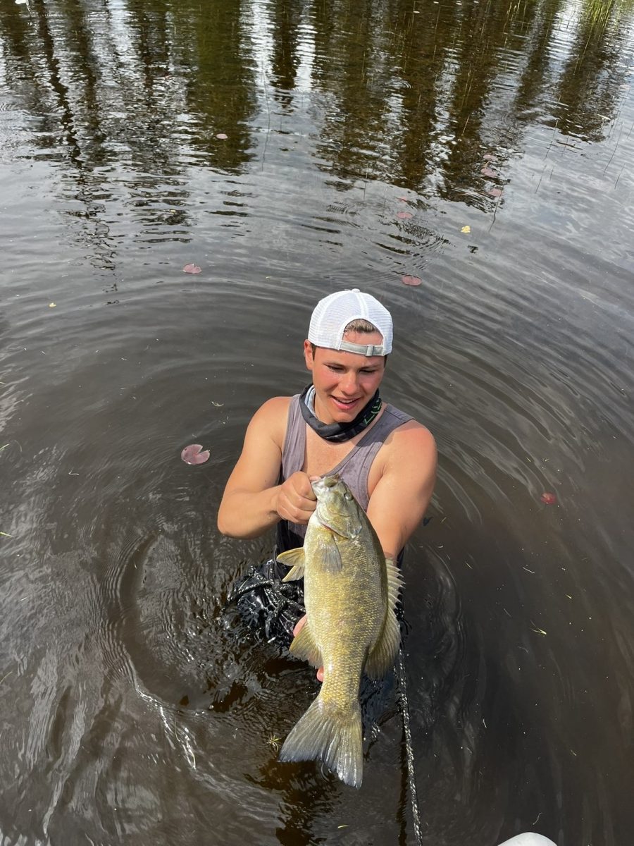 Fishing phenom senior Cade Franklin, catch, release, rewatch